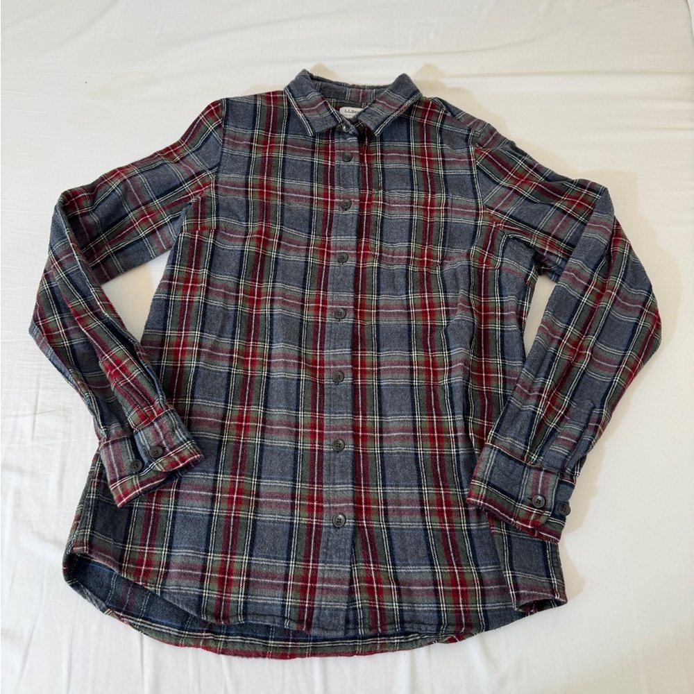 XS - LLBean Classic Flannel
